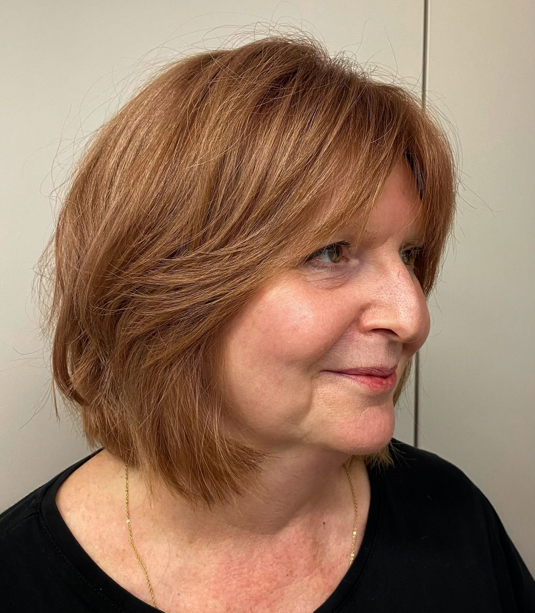 Spokojená klientka